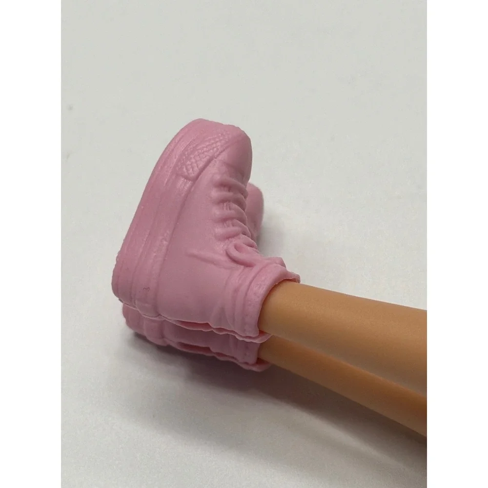 Barbie Doll Ice Cream Print Dress Pink Sneakers Mattel‎ 2015